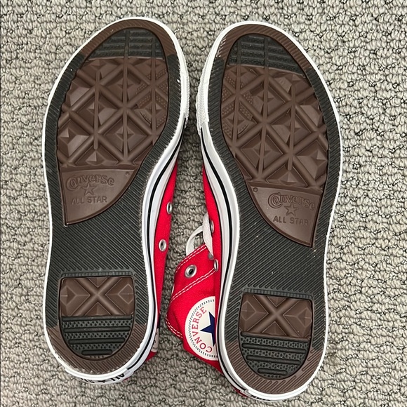 Converse Red High-Top Sneakers - Picture 5 of 6